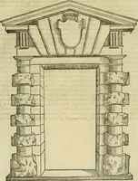 An illustration from Libro primo [-quinto] d'architettvra ... (1566)