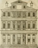 An illustration from Libro primo [-quinto] d'architettvra ... (1566)