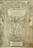Picture 2 of 438 from Libro primo [-quinto] d'architettvra ... (1566), leaf 4