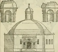 An illustration from Libro primo [-quinto] d'architettvra ... (1566)