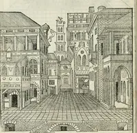 An illustration from Libro primo [-quinto] d'architettvra ... (1566)
