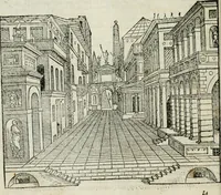 An illustration from Libro primo [-quinto] d'architettvra ... (1566)