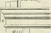 An illustration from Li cinque ordini dell' architettura civile di Michel Sanmicheli : rilevati dalle sue fabriche, e descritti e publicati con quelli di Vitruvio, Alberti, Palladio, Scamozzi, Serlio, e Vignola (1735)