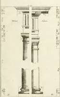 An illustration from Li cinque ordini dell' architettura civile di Michel Sanmicheli : rilevati dalle sue fabriche, e descritti e publicati con quelli di Vitruvio, Alberti, Palladio, Scamozzi, Serlio, e Vignola (1735)