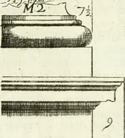 An illustration from Li cinque ordini dell' architettura civile di Michel Sanmicheli : rilevati dalle sue fabriche, e descritti e publicati con quelli di Vitruvio, Alberti, Palladio, Scamozzi, Serlio, e Vignola (1735)