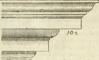 An illustration from Li cinque ordini dell' architettura civile di Michel Sanmicheli : rilevati dalle sue fabriche, e descritti e publicati con quelli di Vitruvio, Alberti, Palladio, Scamozzi, Serlio, e Vignola (1735)