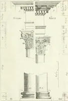 An illustration from Li cinque ordini dell' architettura civile di Michel Sanmicheli : rilevati dalle sue fabriche, e descritti e publicati con quelli di Vitruvio, Alberti, Palladio, Scamozzi, Serlio, e Vignola (1735)