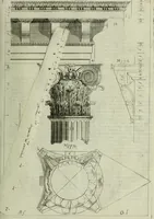 An illustration from Li cinque ordini dell'architettura civile di Michel Sanmicheli, rilevati dalle sue Fabriche, e descritti e publicati con quelli di Vitruvio, Alberti, Palladio, Scamozzi, Serlio e Vignola (1735)