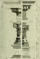 An illustration from Li cinque ordini dell'architettura civile di Michel Sanmicheli, rilevati dalle sue Fabriche, e descritti e publicati con quelli di Vitruvio, Alberti, Palladio, Scamozzi, Serlio e Vignola (1735)