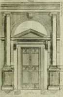 An illustration from Li cinque ordini dell'architettura civile di Michel Sanmicheli, rilevati dalle sue Fabriche, e descritti e publicati con quelli di Vitruvio, Alberti, Palladio, Scamozzi, Serlio e Vignola (1735)