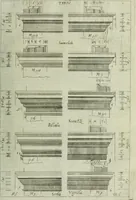 Picture 45 of 63 from Li cinque ordini dell'architettura civile di Michel Sanmicheli, rilevati dalle sue Fabriche, e descritti e publicati con quelli di Vitruvio, Alberti, Palladio, Scamozzi, Serlio e Vignola (1735), leaf 88