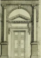 An illustration from Li cinque ordini dell'architettura civile di Michel Sanmicheli, rilevati dalle sue Fabriche, e descritti e publicati con quelli di Vitruvio, Alberti, Palladio, Scamozzi, Serlio e Vignola (1735)