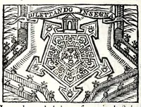 An illustration from L'idea del principe politico christiano (1684)
