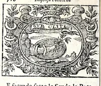 An illustration from L'idea del principe politico christiano (1684)
