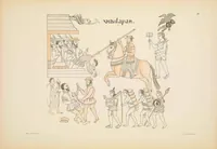 An illustration from Lienzo de Tlaxcalla (1892)