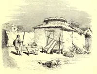 An illustration from Life in Abyssinia: being notes collected during three years' residence and travels in that country (1853)