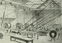 An illustration from The life story of the late Sir Charles Tilston Bright, civil engineer; with which is incorporated the story of the Atlantic cable, and the first telegraph to India and the colonies (1899)