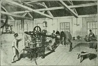 An illustration from The life story of the late Sir Charles Tilston Bright, civil engineer; with which is incorporated the story of the Atlantic cable, and the first telegraph to India and the colonies (1899)