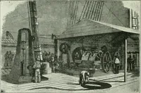 An illustration from The life story of the late Sir Charles Tilston Bright, civil engineer; with which is incorporated the story of the Atlantic cable, and the first telegraph to India and the colonies (1899)