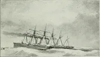 An illustration from The life story of the late Sir Charles Tilston Bright, civil engineer; with which is incorporated the story of the Atlantic cable, and the first telegraph to India and the colonies (1899)