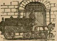 An illustration from The life and times of James Catnach : (late of Seven Dials), ballad monger (1878)