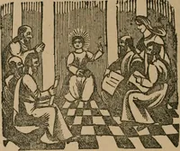 An illustration from The life and times of James Catnach : (late of Seven Dials), ballad monger (1878)