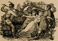 An illustration from The life and times of James Catnach : (late of Seven Dials), ballad monger (1878)