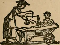An illustration from The life and times of James Catnach : (late of Seven Dials), ballad monger (1878)
