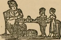 An illustration from The life and times of James Catnach : (late of Seven Dials), ballad monger (1878)