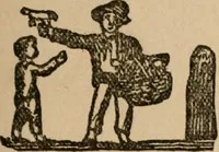 An illustration from The life and times of James Catnach : (late of Seven Dials), ballad monger (1878)
