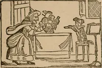 An illustration from The life and times of James Catnach : (late of Seven Dials), ballad monger (1878)