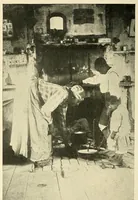 An illustration from The life and works of Paul Laurence Dunbar; containing his complete poetical works, his best short stories, numerous anecdotes and a complete biography of the famous poet (1907)