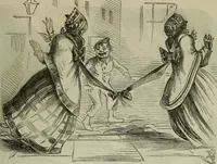 An illustration from Light from the lantern of Diogenes (1855)