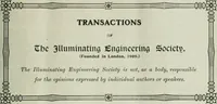 An illustration from Light and lighting (1908)