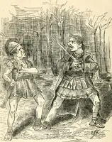 An illustration from Lightning flashes and electric dashes, a volume of choice telegraphic literature, humor, fun, wit & wisdom (1877)