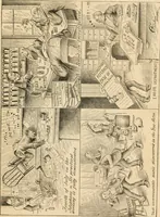 An illustration from Lightning flashes and electric dashes, a volume of choice telegraphic literature, humor, fun, wit & wisdom (1877)