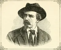 An illustration from Lightning flashes and electric dashes, a volume of choice telegraphic literature, humor, fun, wit & wisdom (1877)