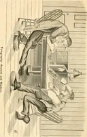 An illustration from Lightning flashes and electric dashes, a volume of choice telegraphic literature, humor, fun, wit & wisdom (1877)