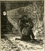 An illustration from Lightning flashes and electric dashes, a volume of choice telegraphic literature, humor, fun, wit & wisdom (1877)