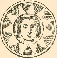 An illustration from The light of Britannia. The mysteries of ancient British druidism unveiled; the original source of phallic worship, and the secrets of the court of King Arthur revealed; the creed of the stone age restored, and the Holy Grael discovered in Wales (1893)