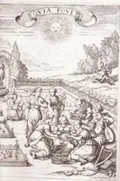 Picture 7 of 10 from Liliatum viridarium : eminen.mo principi Stephano card.li Duratio et archipraesuli a Genuensi Seminario excultum reuerendo Franco Gneco rectore (1640), leaf 33