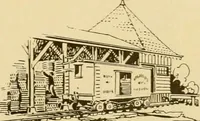 An illustration from Limberts Holland Dutch arts and crafts furniture. (1900)