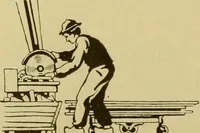 An illustration from Limberts Holland Dutch arts and crafts furniture. (1900)