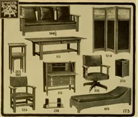 Picture 34 of 83 from Limberts Holland Dutch arts and crafts furniture. (1900), leaf 45