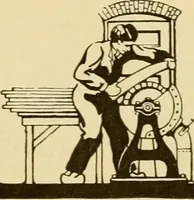 An illustration from Limberts Holland Dutch arts and crafts furniture. (1900)