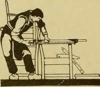 An illustration from Limberts Holland Dutch arts and crafts furniture. (1900)