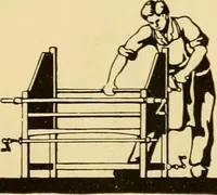 An illustration from Limberts Holland Dutch arts and crafts furniture. (1900)