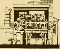 An illustration from Limberts Holland Dutch arts and crafts furniture. (1900)