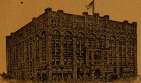 An illustration from Limberts Holland Dutch arts and crafts furniture. (1900)