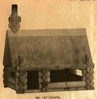 An illustration from Lincoln logs. (1923)
